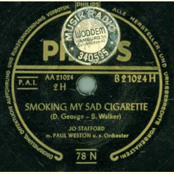 Jo Stafford - Without my Lover / Smoking my sad cigarette