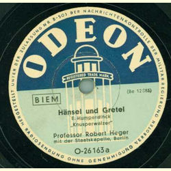 Robert Heger mit der Staatskapelle Berlin - Hänsel und Gretel