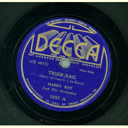 Harry Roy and his Orchestra - Tiger Rag / Hurricane Harry