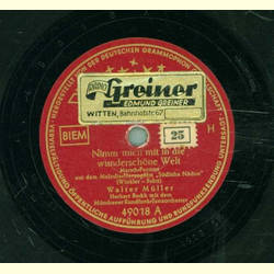 Walter Mller - Nimm mich mit in die wunderschne Welt /...