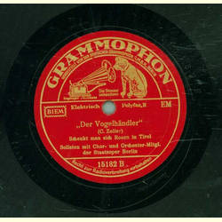 Franz V�lker, Tenor / Solisten mit Chor - Der Zarewitsch, Wolgalied (Lehar) / Der Vogelh�ndler, Schenkt man sich Rosen in Tirol (C. Zeller)