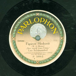 Leo Schtzendorf - Figaros Hochzeit 