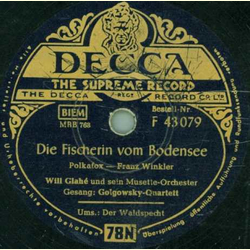 Golgowsky-Quartett - Die Fischerin vom Bodensee / Der Waldspecht