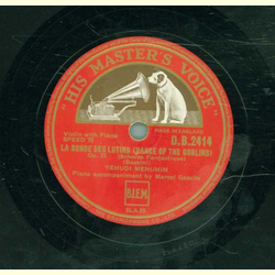 Yehudi Menhuin - La ronde swa Lutins Op. 25 / Moto...