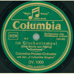Columbia-Meister-Orchester mit den 4 Columbia Singers - Im Glockentempel / Druiden-Gebet