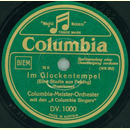 Columbia-Meister-Orchester mit den4 Columbia Singers -...