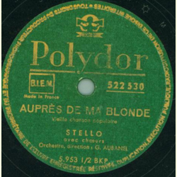 Stello avec choeurs - Pandore / Auprs de ma blonde