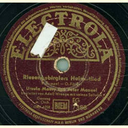 Ursula Maury und Peter Manuel - Riesengebirglers...