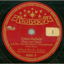 Alfred Wirth, Zither - Stammcafé / Zither-Ballade (Harry Lime Theme)