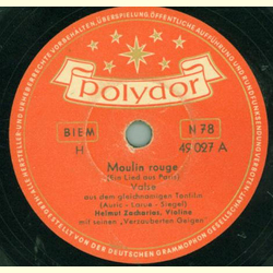 Helmut Zacharias - Moulin Rouge / Ein Walzer für zwei