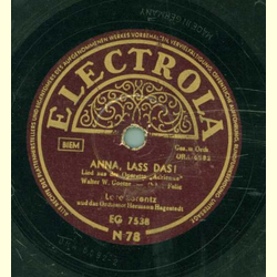 Lore Lorentz - Branntweinlied / Anna, lass das!