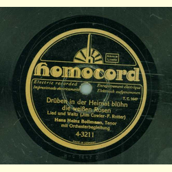 Hans Heinz Bollmann, Tenor - Drüben in der Heimat blühn...