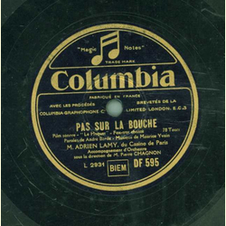 M. Adrien Lamy - Pas sur la bouche