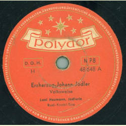 Loni Heumann, Jodlerin - Erzherzog Johann-Jodler /...