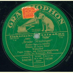 Franz Vlker - Der lachende Ehemann / Bruder Straubinger