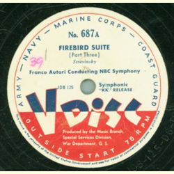 Franco Autori Conducting NBC Symphony - Firebird Suite