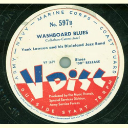 Red Norvo and his Sky Painters / Yank Lawson and his Dixieland Jazz Band - Blue Skies / Washboard Blues