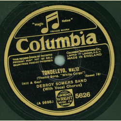 Tom Barret, Debroy Somers Band - Mother goose Parade / Tondeleyo