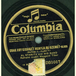 Weygand Tibor, Al Starita and his Band - Amerika / Csak egy kicsik�t hunyja be szem�t