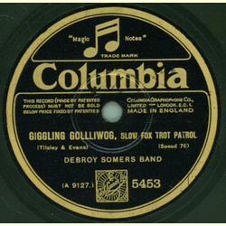 Debroy Somers Band - Giggling Gollliwog / My Irish Paradise