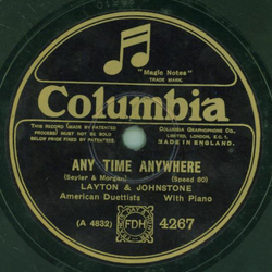 Layton und Johnstone - Any time anywhere / Shepherd of...