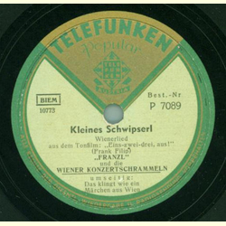 Franzl - Kleines Schwipserl / Das klingt wie ein Mrchen...