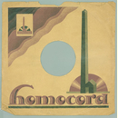Original Homocord Cover fr 25er Schellackplatten