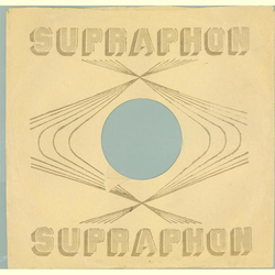 Original Supraphon Cover für 25er Schellackplatten