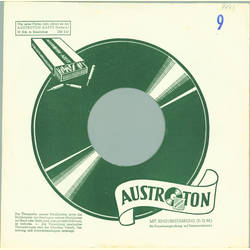 Original Austroton Cover für 25er Schellackplatten A2 C