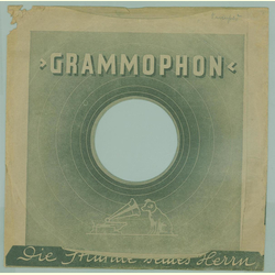 Original Grammophon Cover fr 25er Schellackplatten A1 C