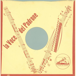 Original HMV Cover für 25er Schellackplatten A2 B