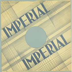 Original Imperial Cover für 25er Schellackplatten A2 C