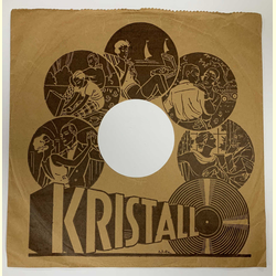 Original Kristall Cover für 25er Schellackplatten A2 C