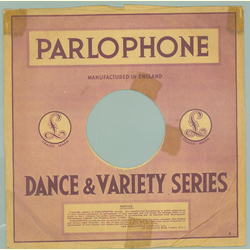 Original Parlophone Cover f�r 25er Schellackplatten A1 C