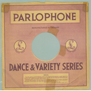 Original Parlophone Cover fr 25er Schellackplatten A1 C