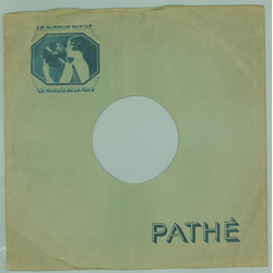 Original Pathé Cover für 25er Schellackplatten A2 C