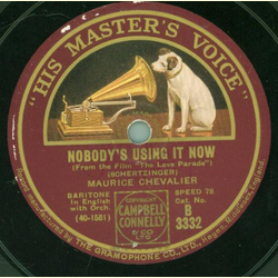 Maurice Chevalier - My Love Parade / Nobodys using it now