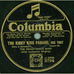 The Denza Dance Band - The kinky Kids Parade / I want you all for me