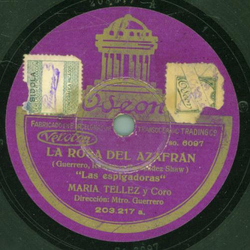 Maria Tellez - La Rosa del Azafran 