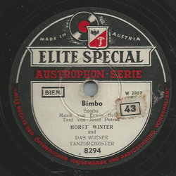 Horst Winter und das Wiener Tanzorchester - Bimbo / Rumba...