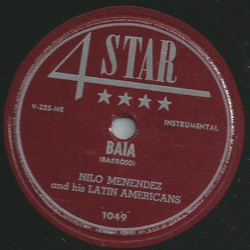 Nilo Menendez and his Latin Americans - Baia / Baju Fiesta