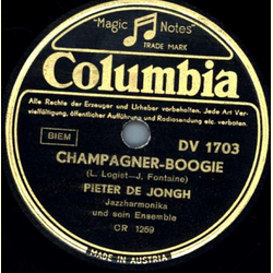 Pieter de Jongh - Champagner-Boogie / Bser-Buben-Boogie