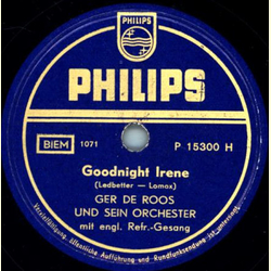 Ger de Roos und sein Orchester - La petite Valse / Goodnight Irene
