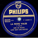 Ger de Roos und sein Orchester - La petite Valse /...