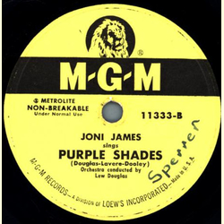 Joni James - Why dont you believe me / Purple Shades 