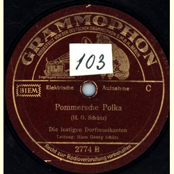 Die lustigen Dorfmusikanten - Klnge vom Oktoberfest / Pommersche Polka