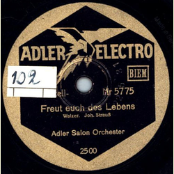 Adler-Salon-Orchester - Thermen-Walzer / Freut euch des Lebens