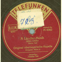 Original oberbayrische Kapelle - A Lndler-Musik
