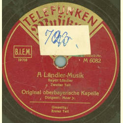 Original oberbayrische Kapelle - A Lndler-Musik