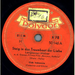 Club Indonesia / Club Italia - Steig in das Traumboot der Liebe / Wie wrs